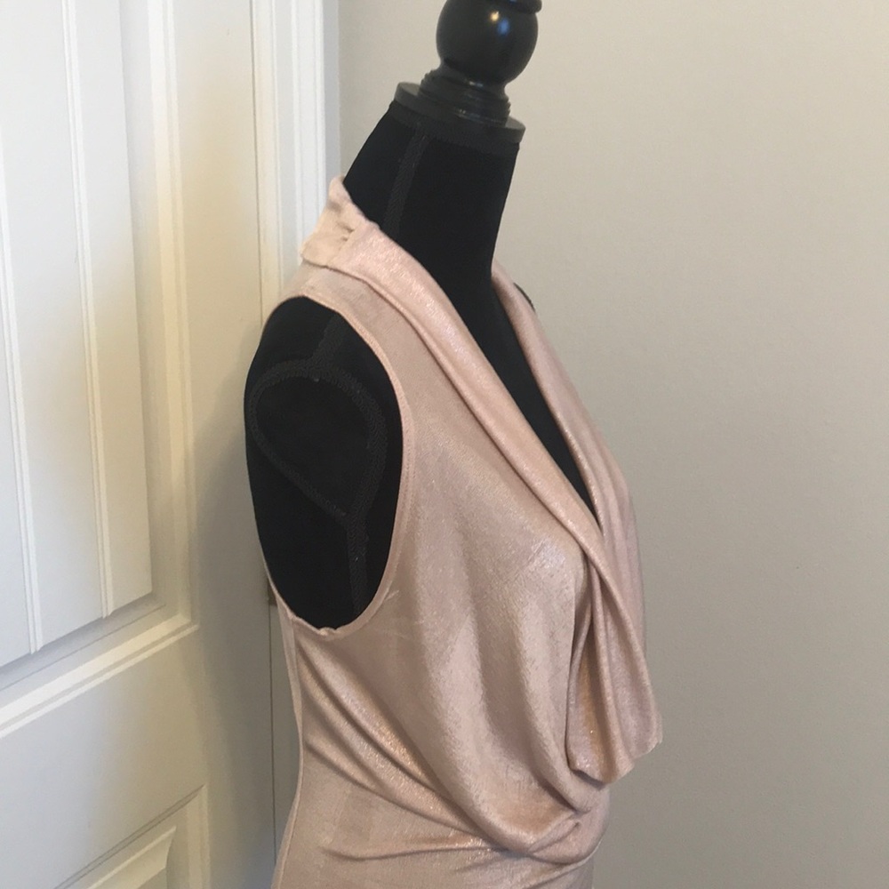 Metallic Light Pink Top - Picture 5 of 7